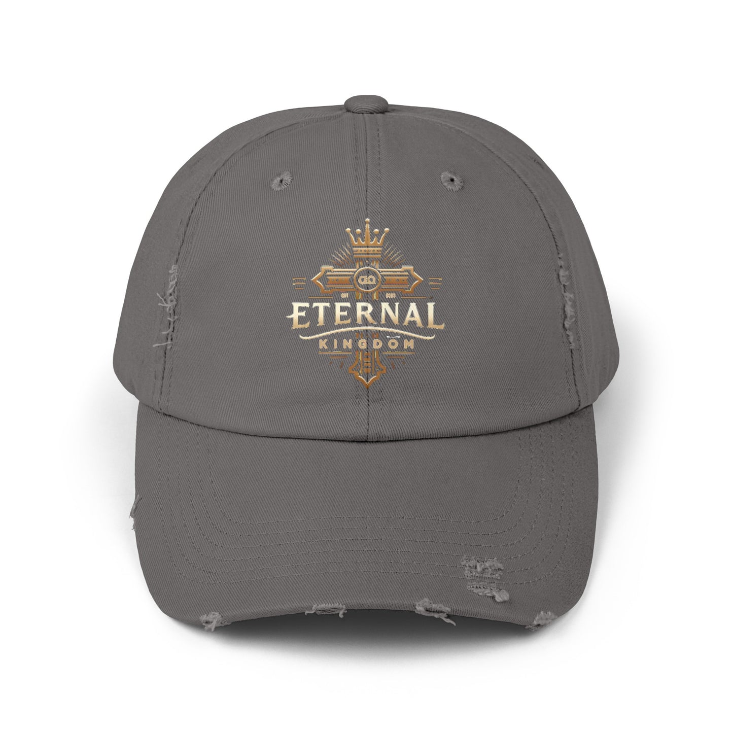 Hebrews 11:1 - Distressed EK Logo Cap